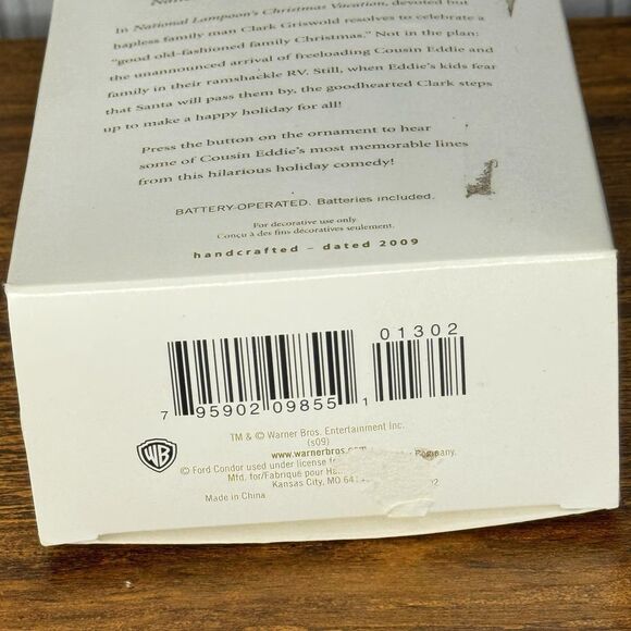 Hallmark 2009 Cousin EDDIES RV Christmas Vacation National Lampoons Ornament - Picture 8 of 8